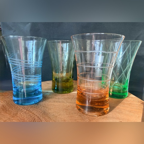 Vintage MCM Mikasa ‘Cheers’ Shot Glasses, Set of 4, w/Whimsical Design 🎉 - Picture 6 of 6